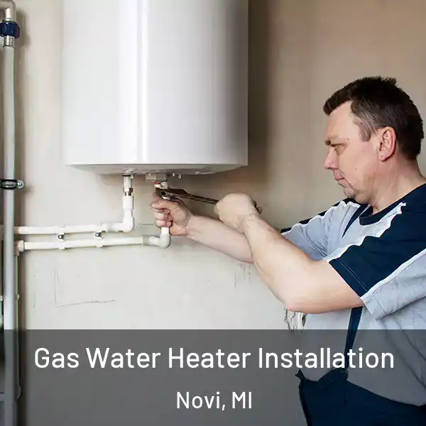  Gas Water Heater Installation Novi, MI
