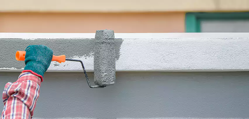Concrete Wall Waterproofing in Novi
