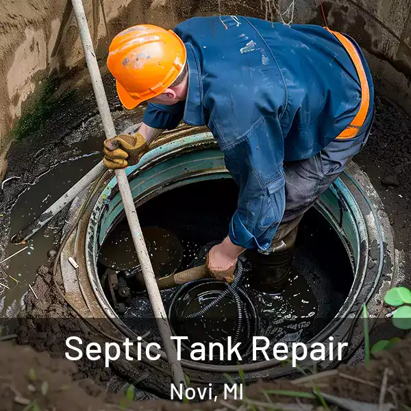  Septic Tank Repair Novi, MI