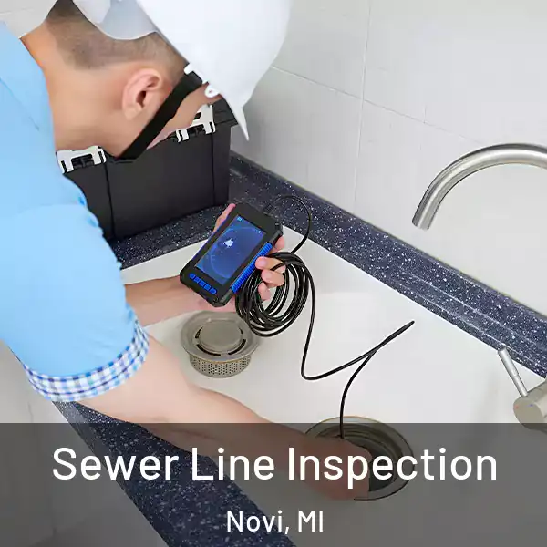  Sewer Line Inspection Novi, MI
