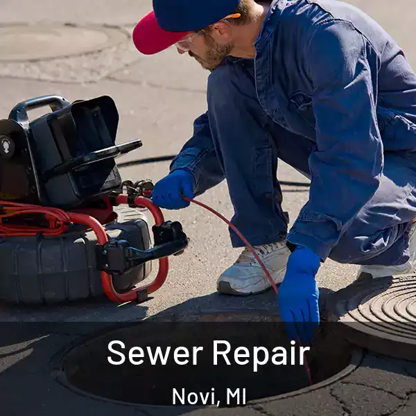  Sewer Repair Novi, MI
