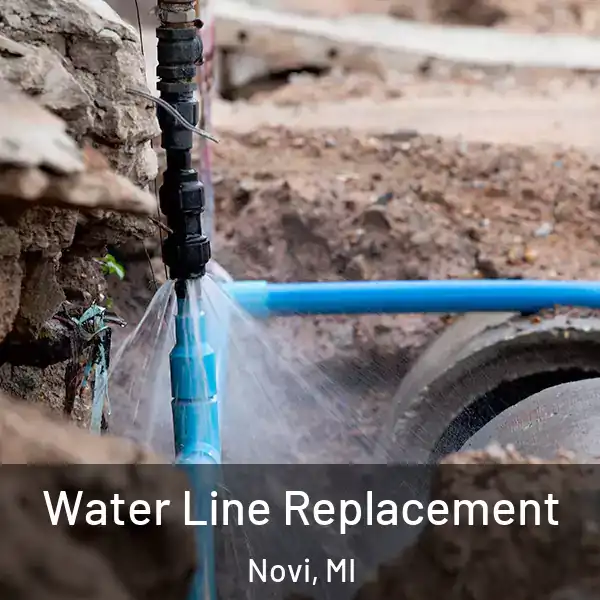  Water Line Replacement Novi, MI
