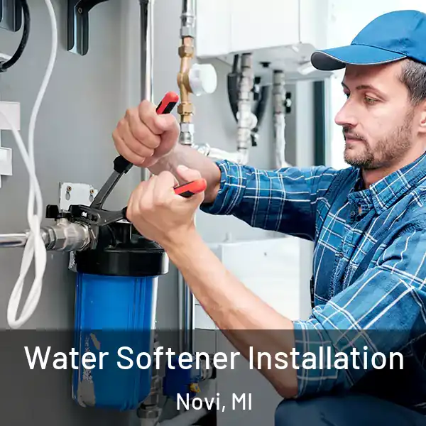  Water Softener Installation Novi, MI